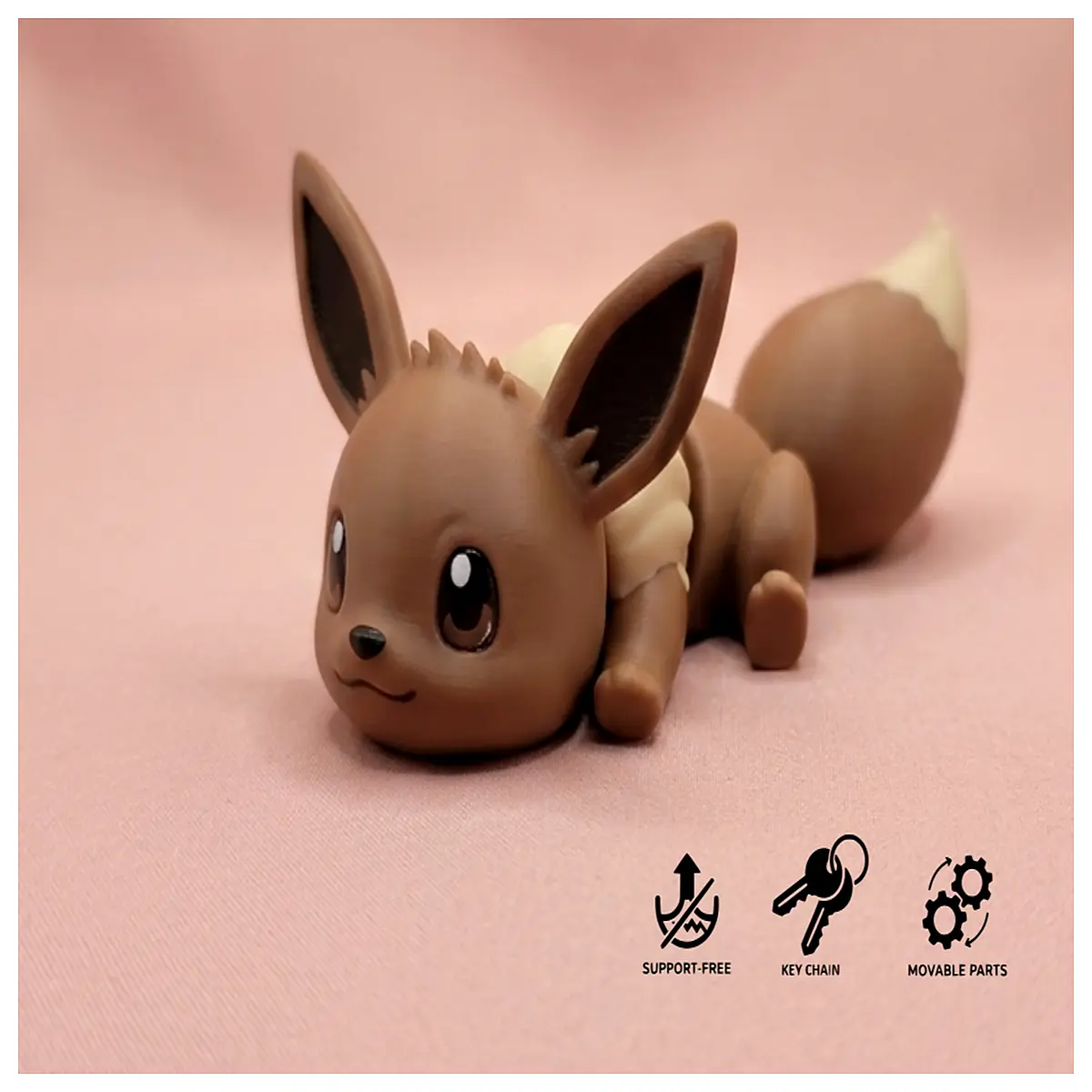 articulated eevee action figure posable joints collectible toy