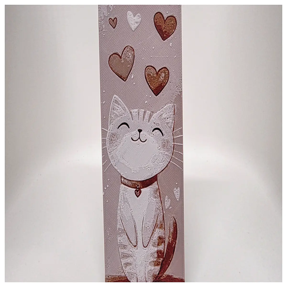 Cat Bookmark Animal Shaped Reading Decor Gift Pages Paper Book Collection Accessory