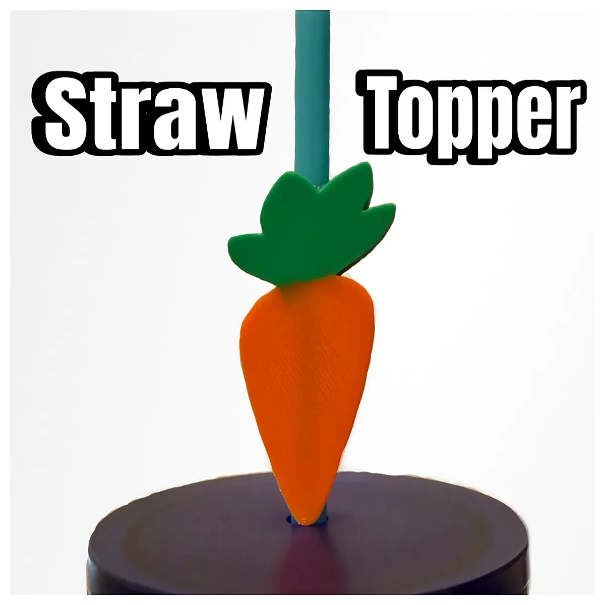 Carrot Stick Cap Kids Drink Lid Soft Silicone Anti Leak Anti Jam Toddler Fruit Drink Accessory Replacement Parts