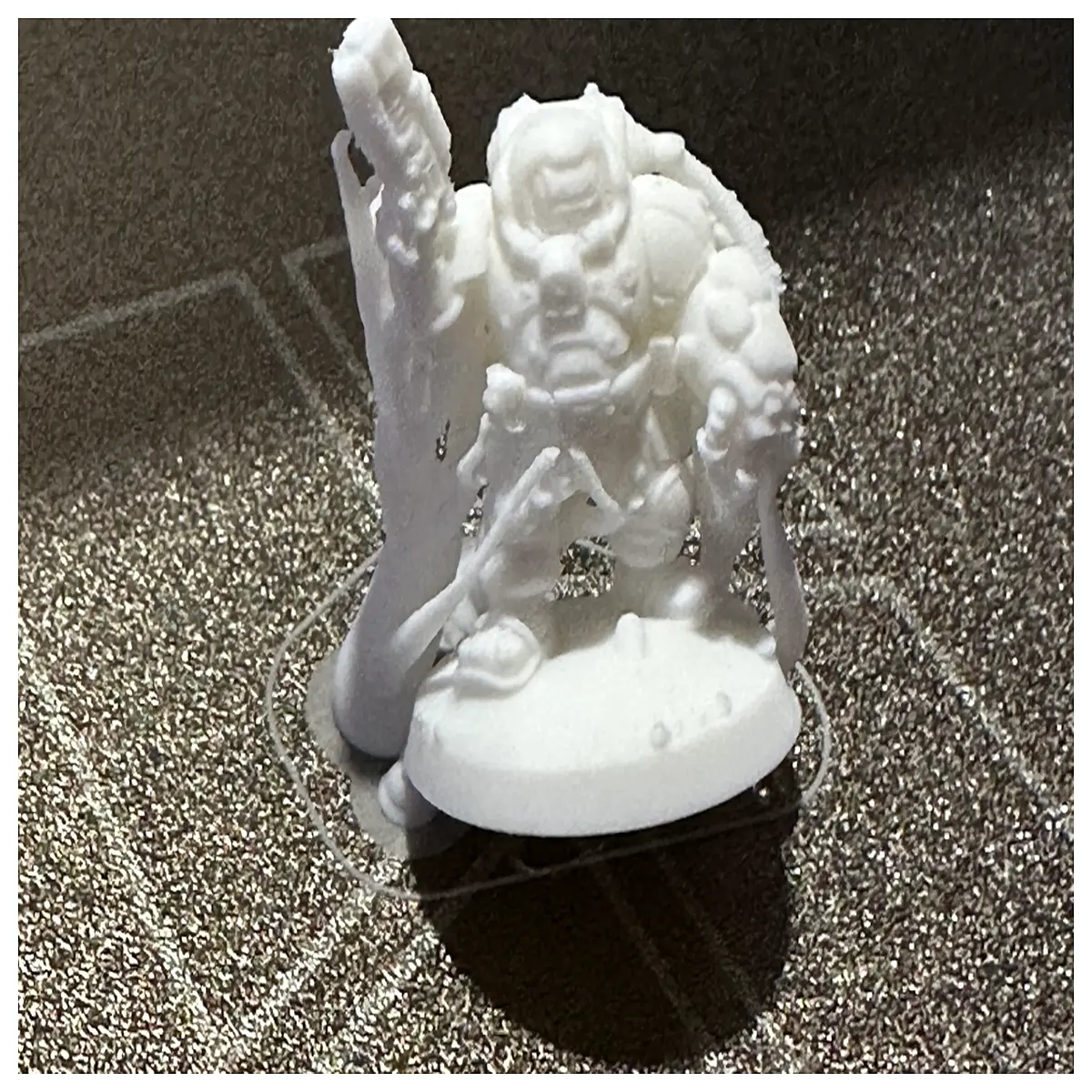 whimsical space gnome figurine tiny astronaut dwarf statue cosmic garden decoration fantasy sci fi collectible toy for desk