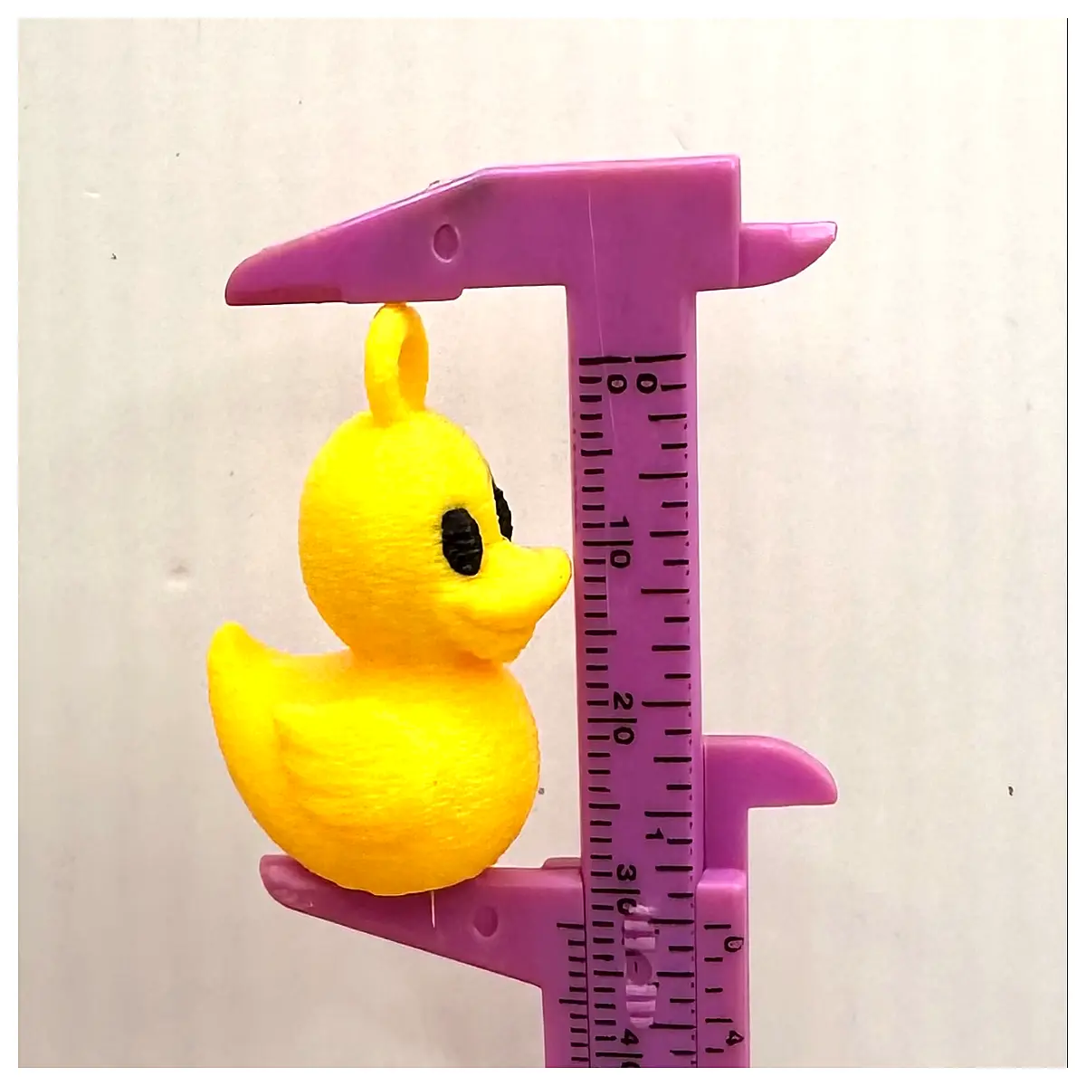 Mini Duck Keychain Compact Cute Quacking Toy Baby Figurine Kids Gift Duck Accessories