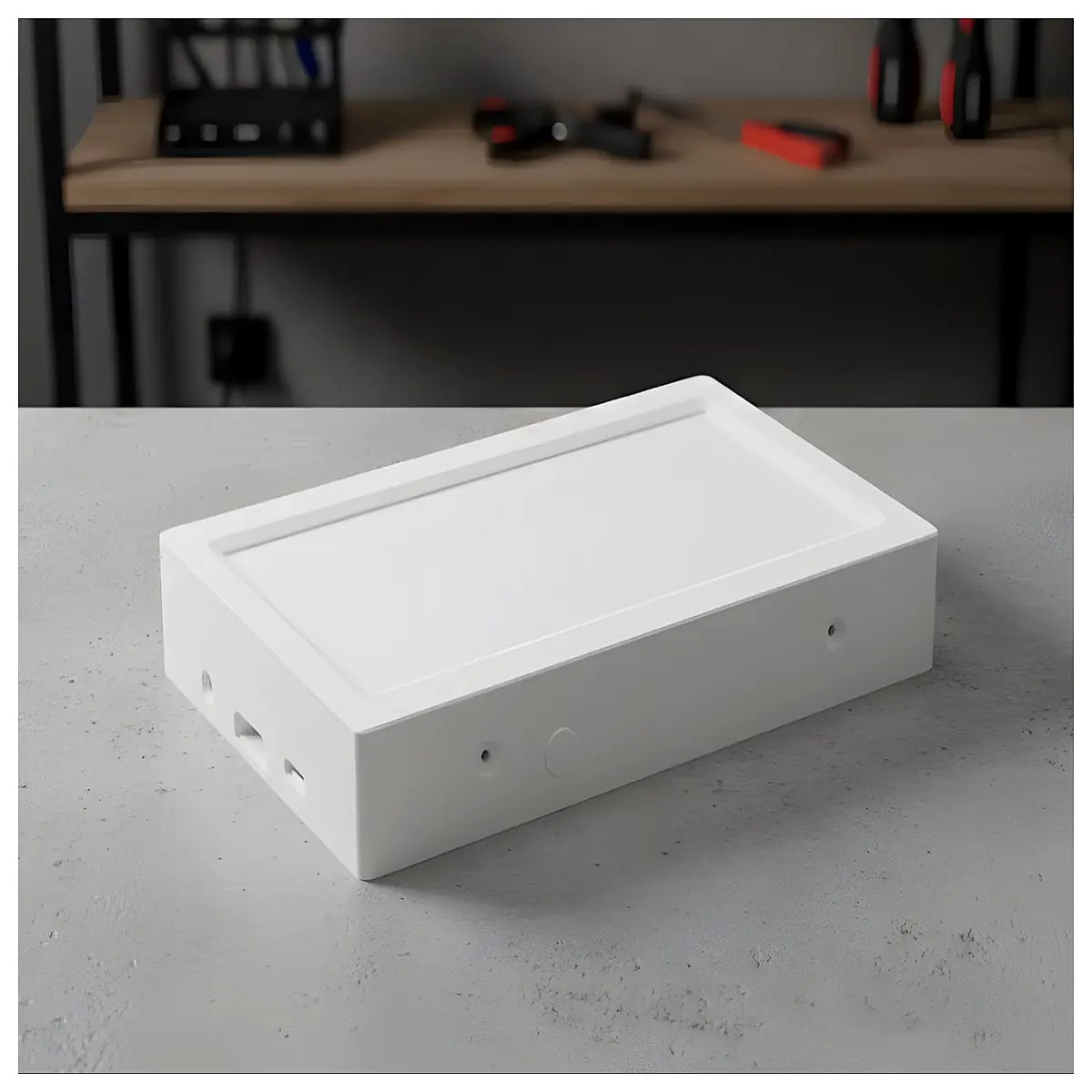 55 Inch Portable Monitor Case Shell Support 1 4 Inch Nut Rotatable Direction Screen Protector Housing