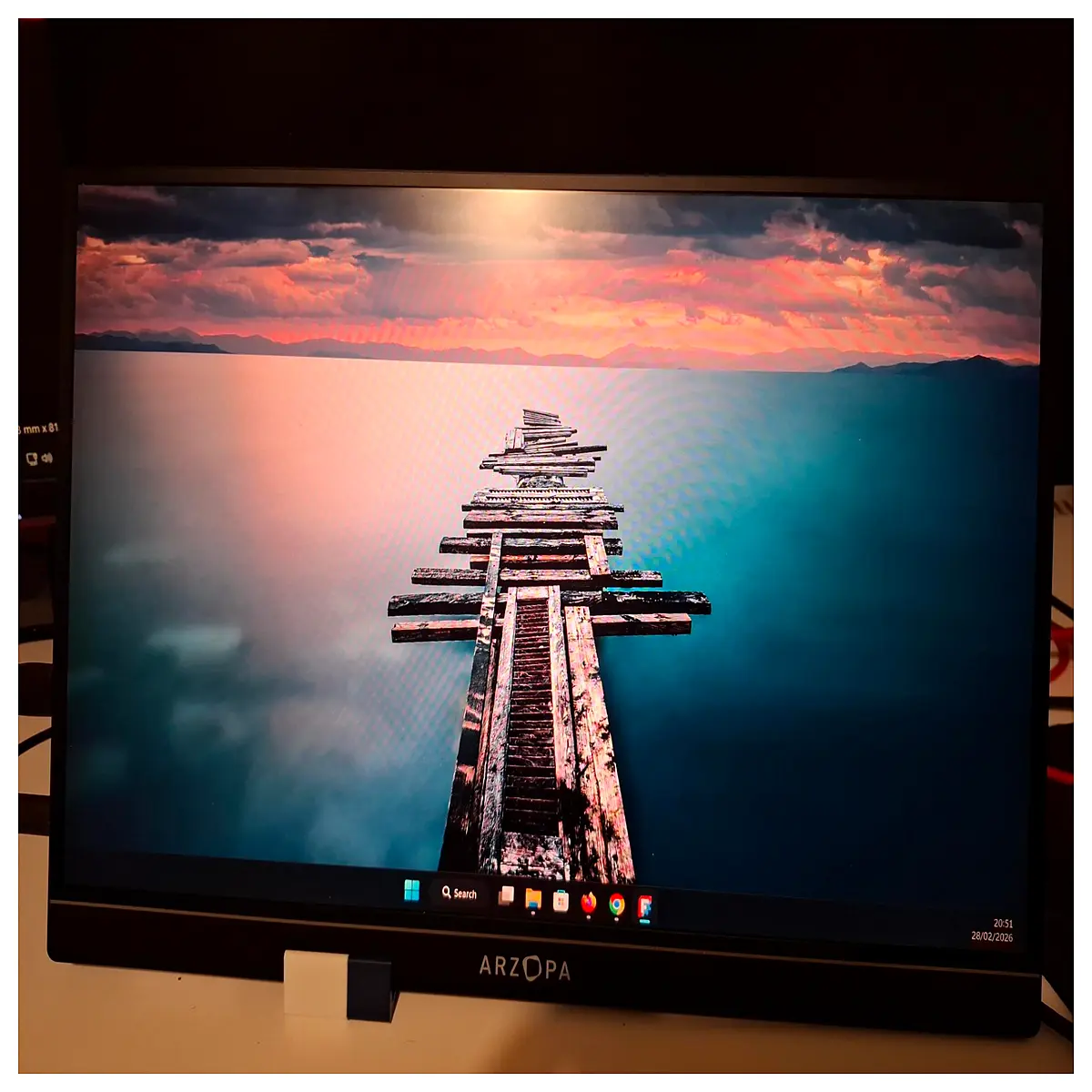 Monitor Stand Desk Mount Computer Monitor Stand VESA Compatible Support Holder Office Stand Arzopa