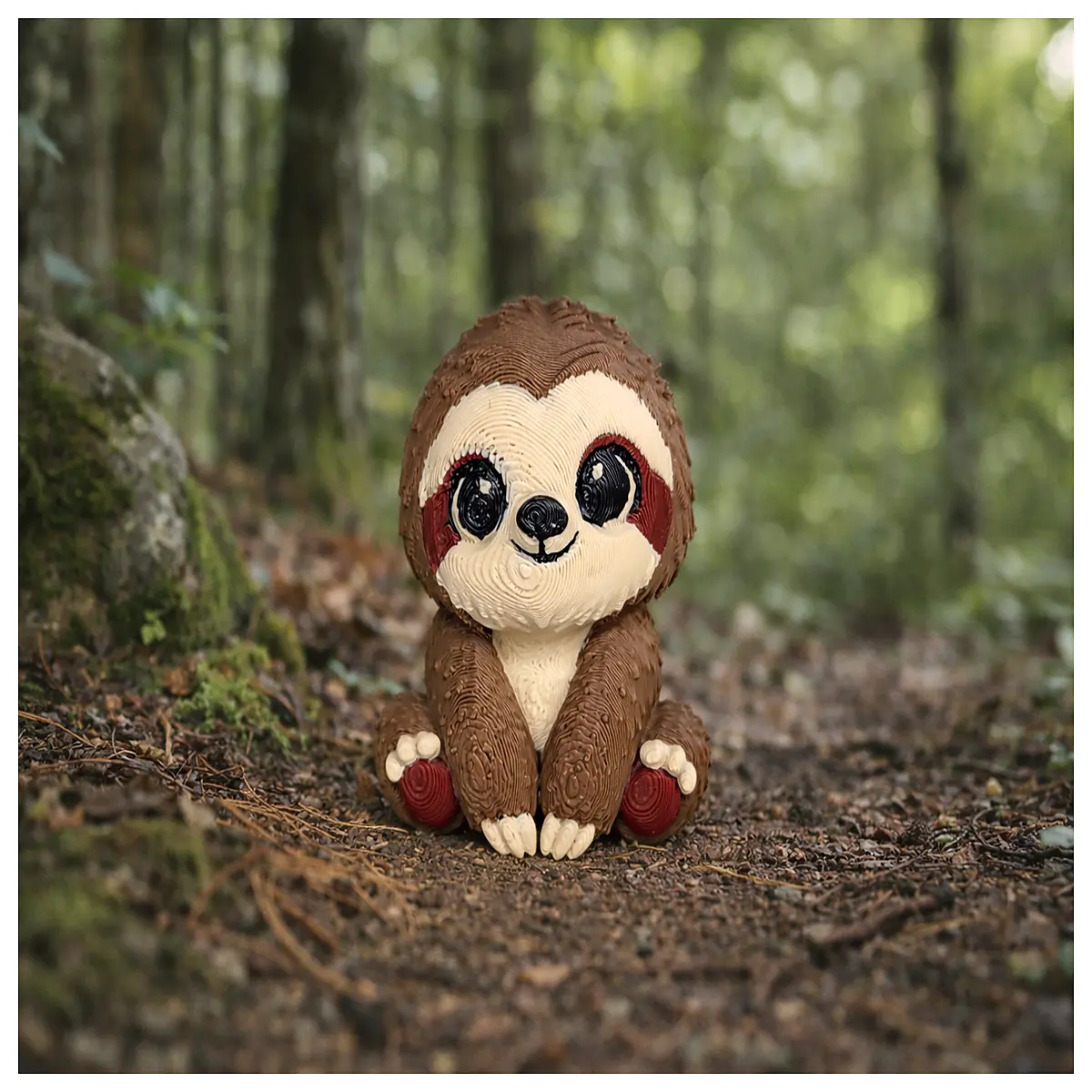 Adorable Sloth Baby Toy Sloth Model Sloth Figure Baby Sloth Collectible Kids Gift Sloth Decoration