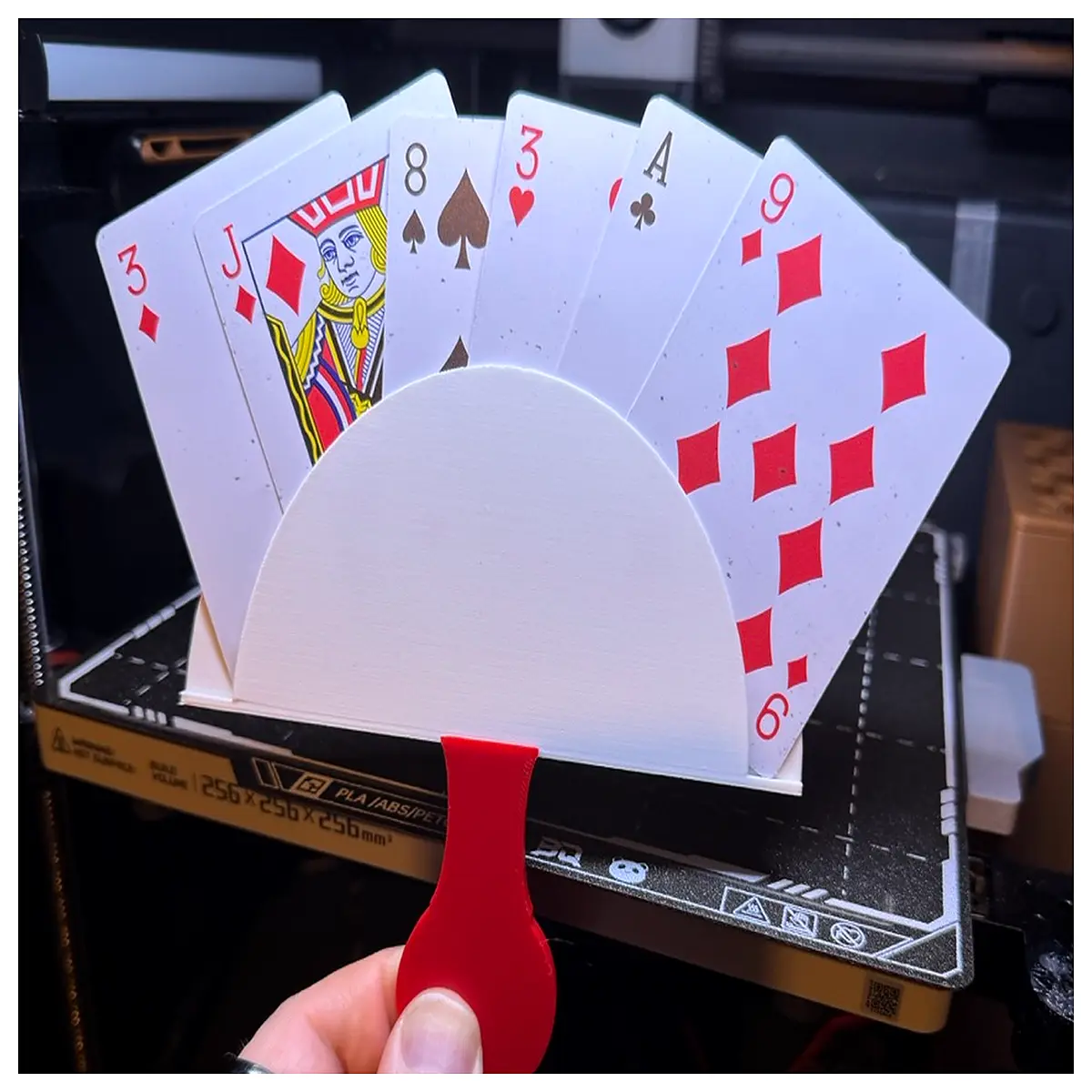 Kids Playing Card Holder Stand Card Game Accessory Deck Holder Tabletop Stand Game Accessories Card Support