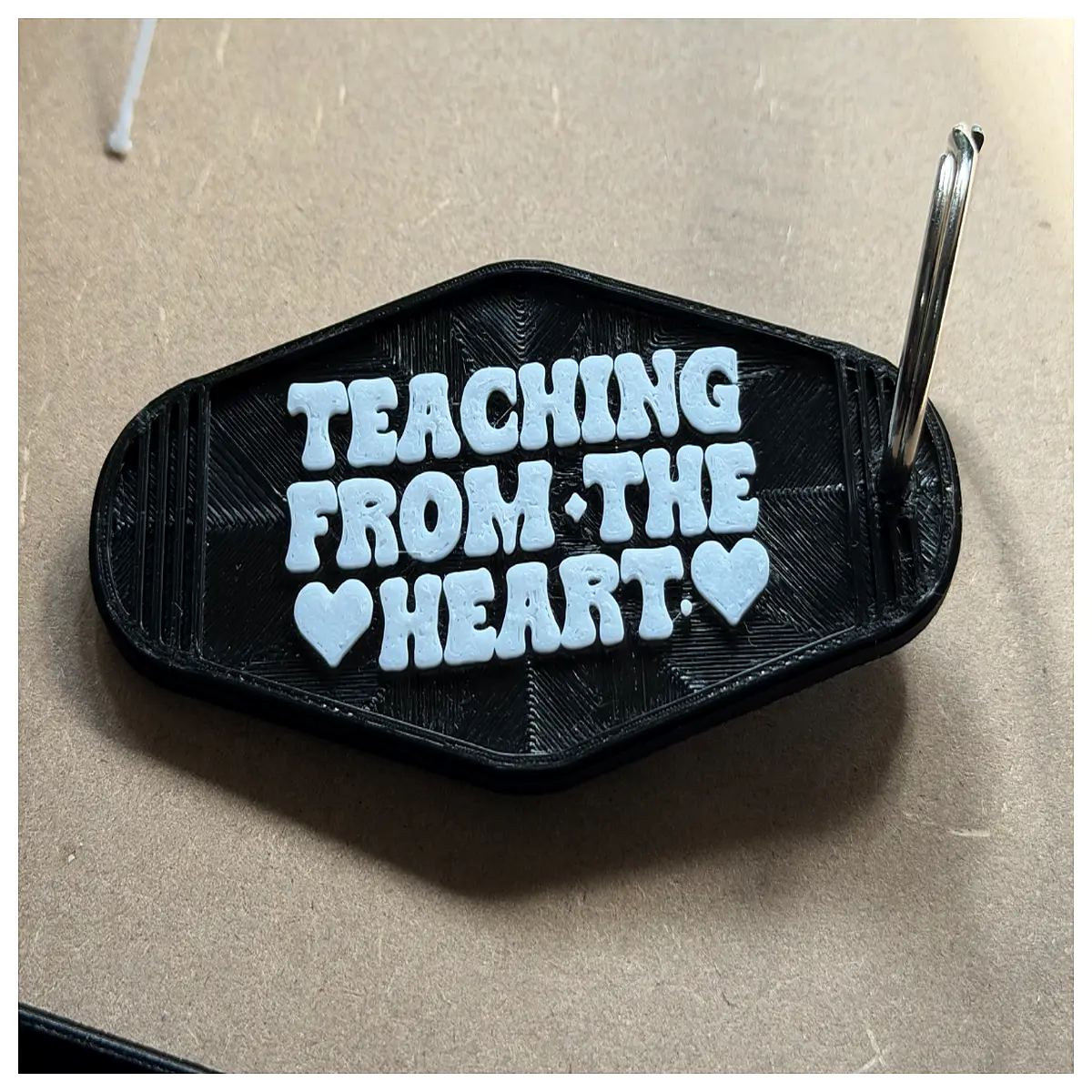 Teacher Gift Keychain Educational Keepsake Teacher Appreciation Gift School Supplies Teacher Reward