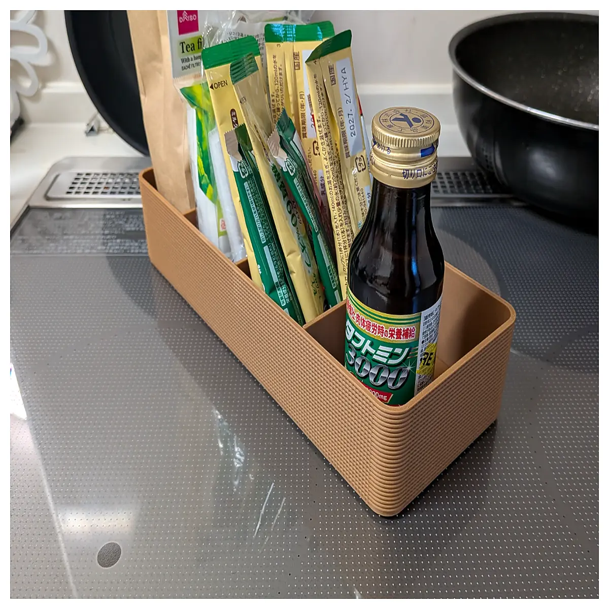 Divided Shelf Organizer Tray 9525050mm Storage Box Narrow Space Solutions Cabinet Organizer Shelf Accessories