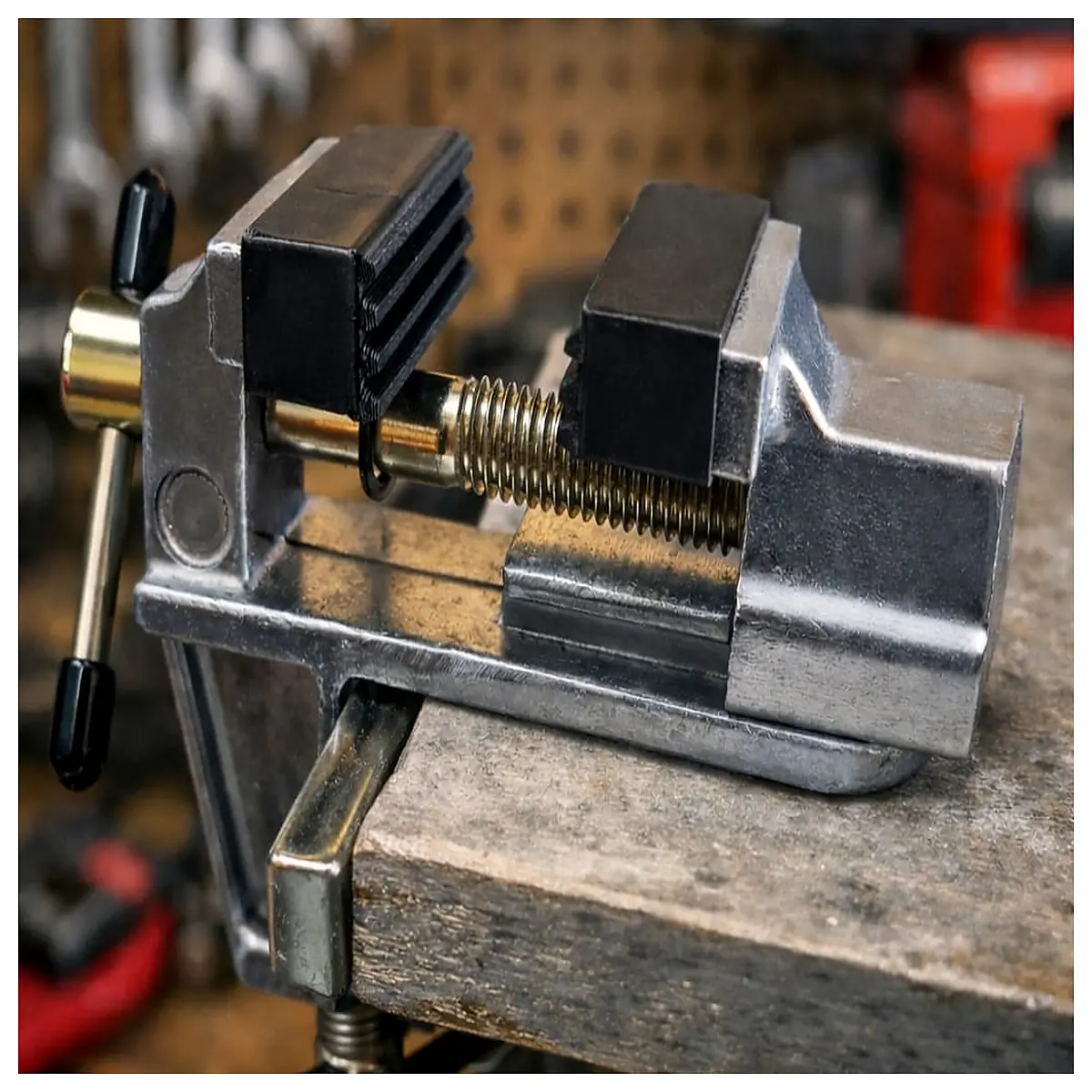 Mini Bench Clamp Soft Jaw Non Slip Grips Tool Electronic Repair Parts Fixing Device
