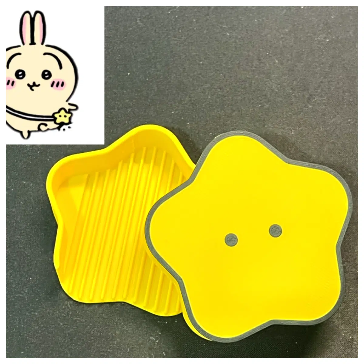 usagi star bean scoop cute animal kitchen utensil silicone serving spoon for candy and snacks