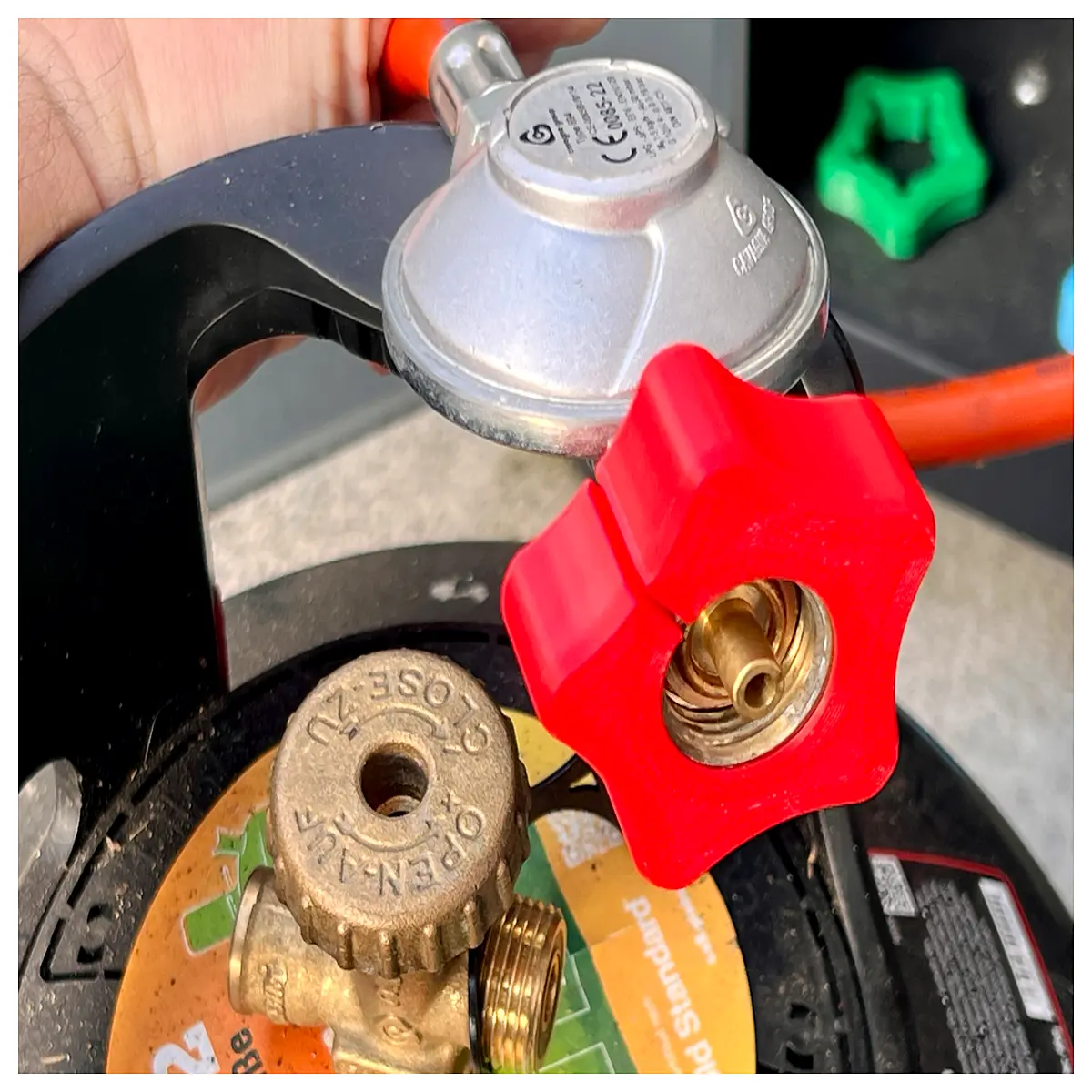 camping stove propane adapter regulator for rv trailer bbq grill portable gas cylinder connector hose