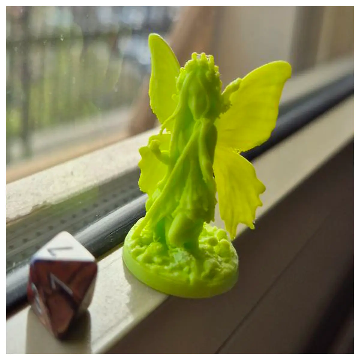 D D Miniature Fairy Model Tiny Elf Figure RPG Scene Decoration Miniature Doll Accessory
