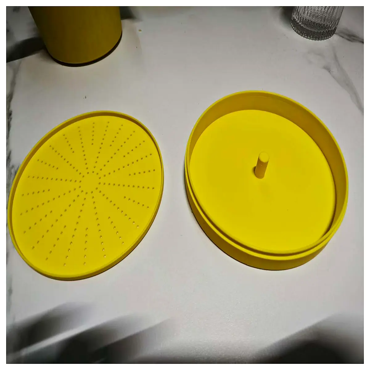 Refrigerator Deodorizer Box Activated Carbon Coffee Grounds Holder Refrigerator Odor Absorber Kitchen Deodorant Box Coffee Filter Container