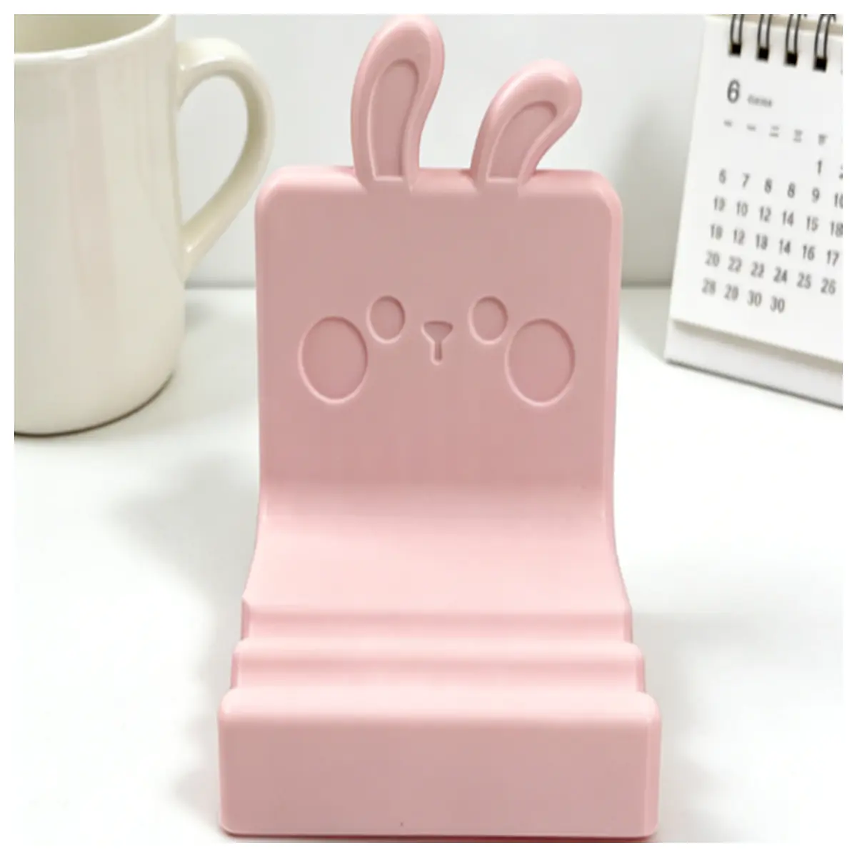 Cute Little Rabbit Baby Animal Phone Stand Desktop Phone Holder Lazy Phone Stand Mobile Phone Support Rabbit Collection
