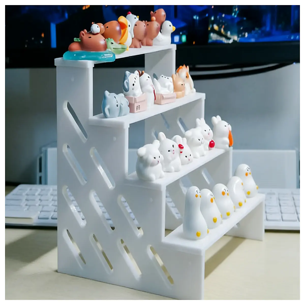 Portable Collapsible Display Stand Small Exhibition Stand Promotion Stand Booth Display Easy Assembly Simple Design Advertising Support