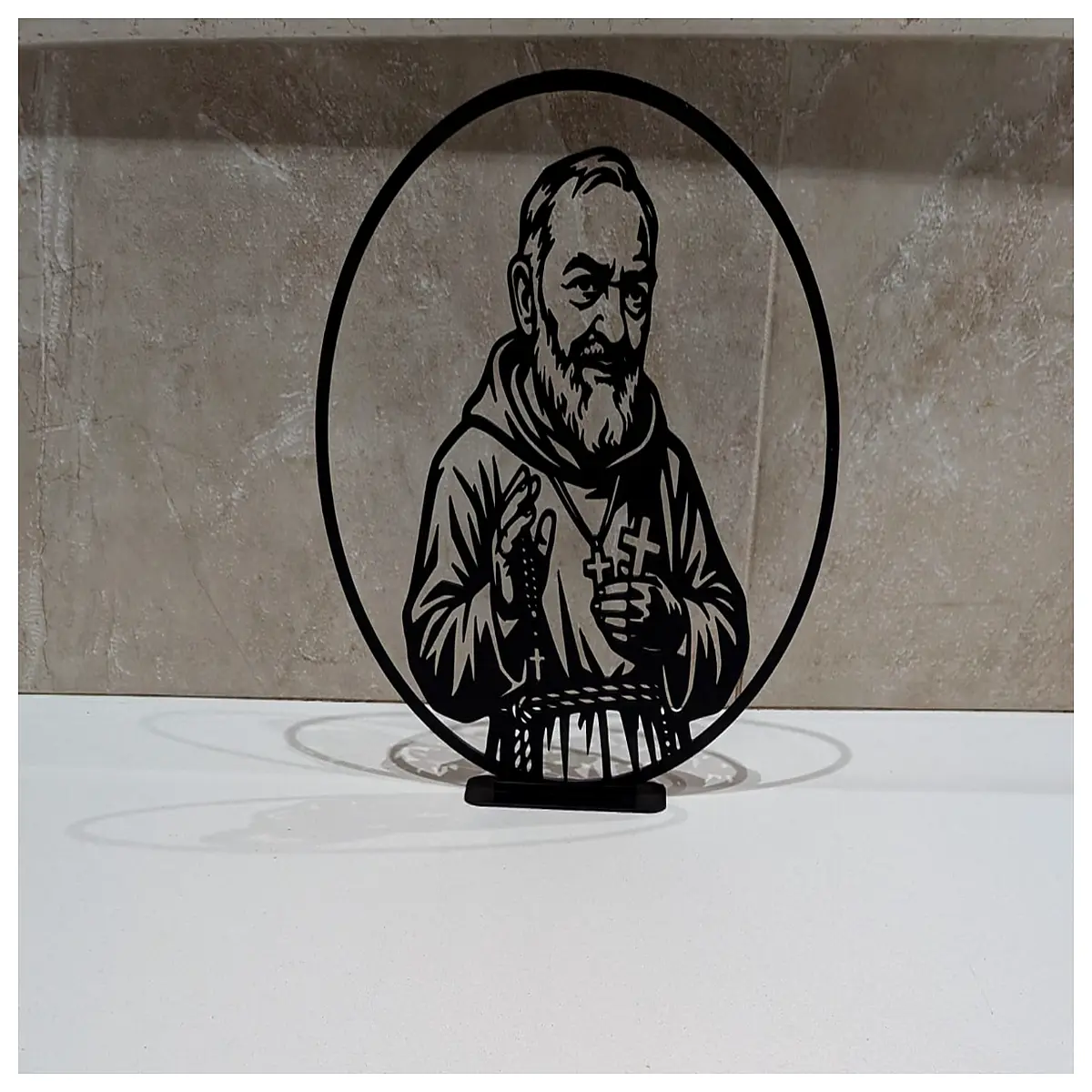 Saint Pius X Mural Art Religious Painting Art Piece Religious Decor Classic Art Collection