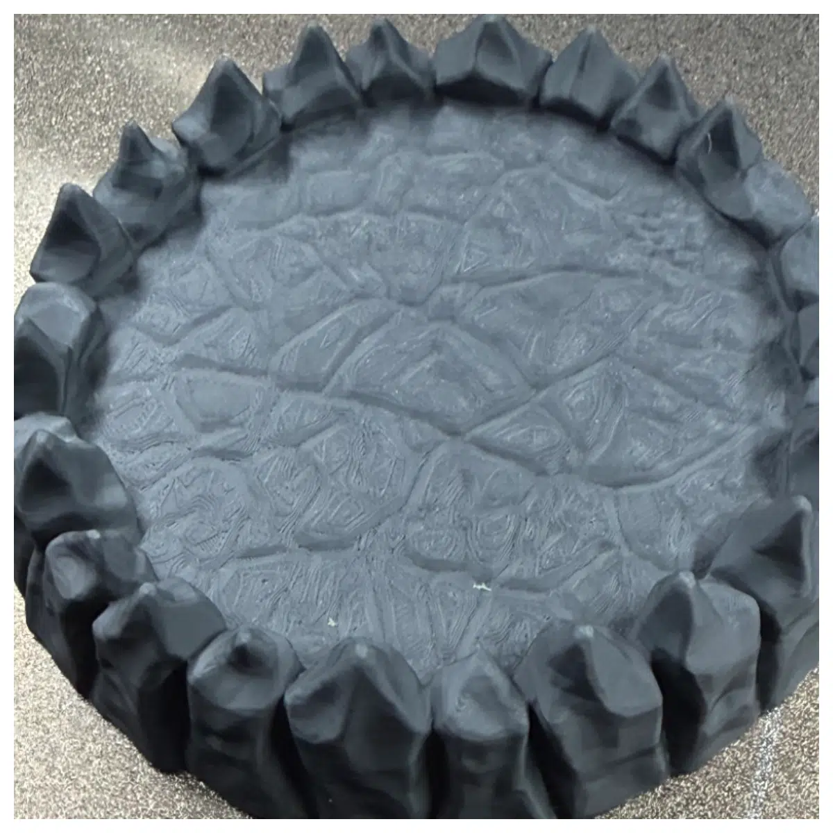 RPG Rock Base Model 100mm Miniature Terrain Tabletop Gaming Accessories Scenery Props