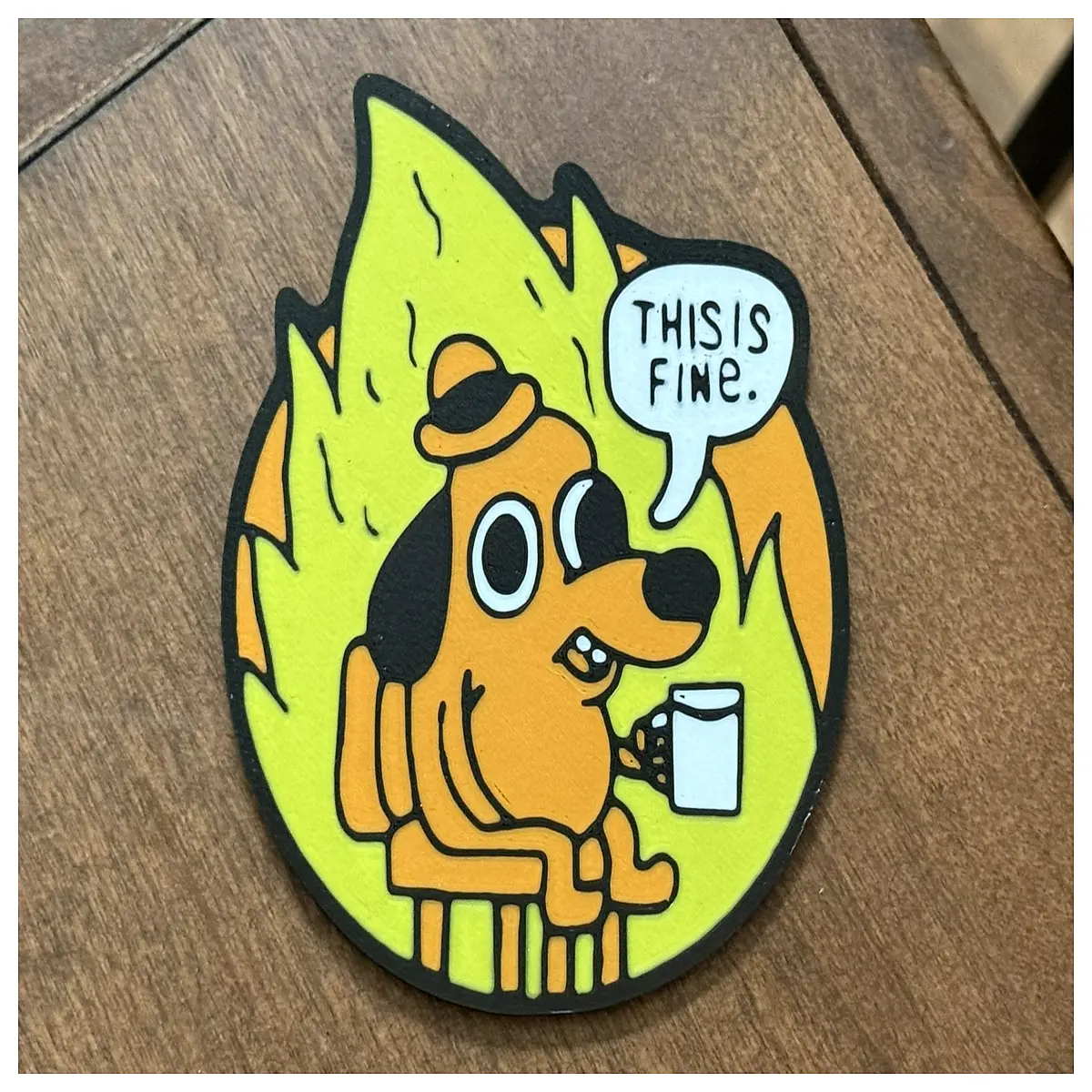 funny meme coaster set for desk humorous coworkers novelty office decor accessories