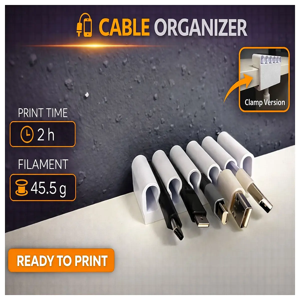Cable Organizer Desktop Cord Management System Universal Cable Storage Box USB Data Line Wire Organizer Desk Accessories