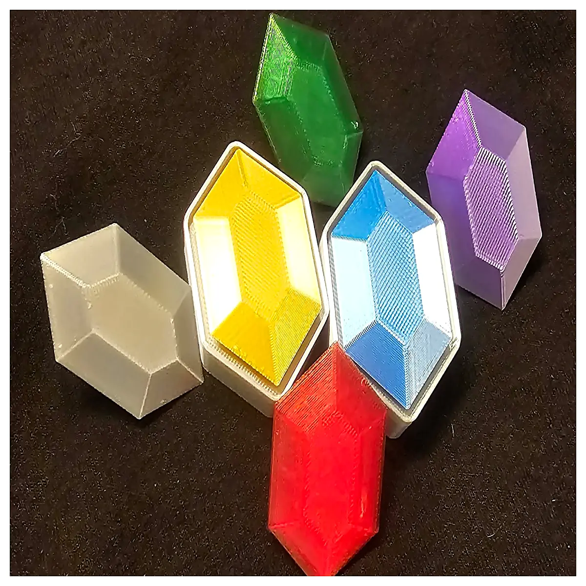 Rubi Decompression Clicker Stress Relief Tool Fidget Toy Quiet Desk Decoration Stress Relief Gadget