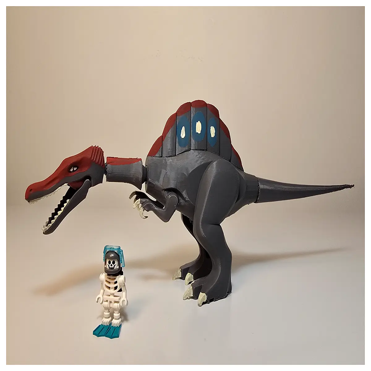 Triceratops Building Blocks 3 Model Assembly Kids Puzzle Gift