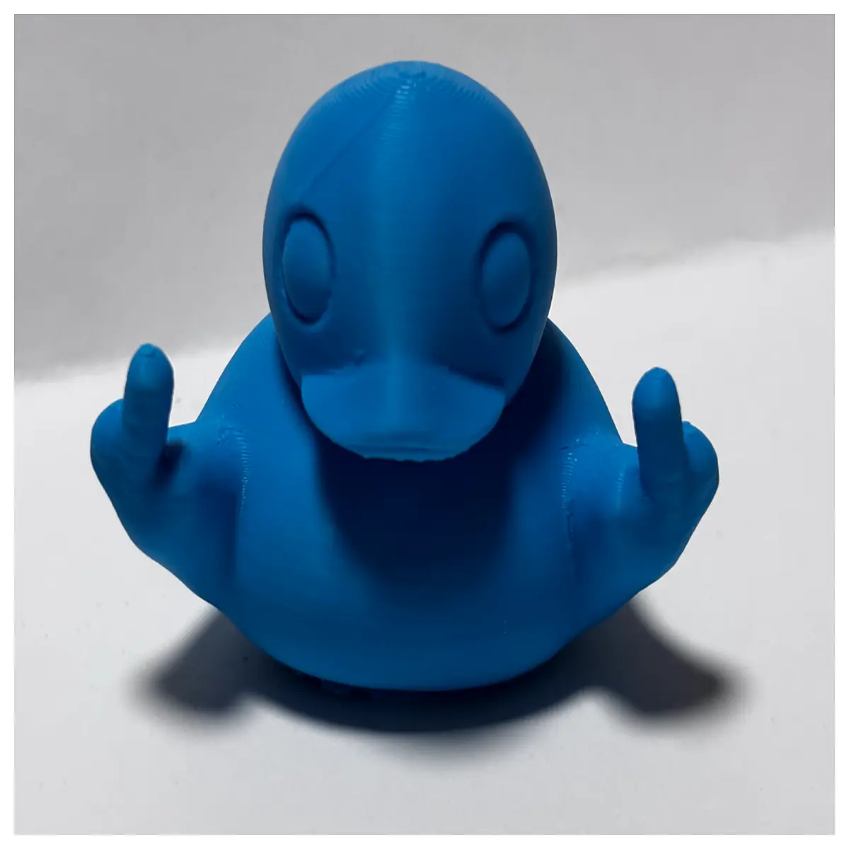 funny rude rubber duck for bathtub gag men prank toy bathroom decor