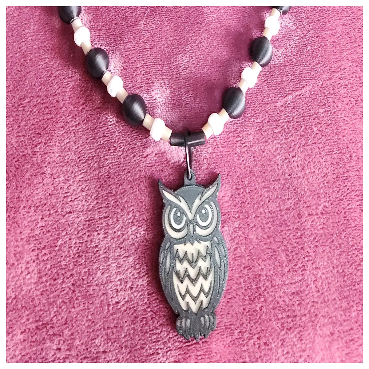 Owl Pendant Necklace Lucky Charm Bracelet Bad Luck Girlfriend Best Friend Lucky Cat Jewelry