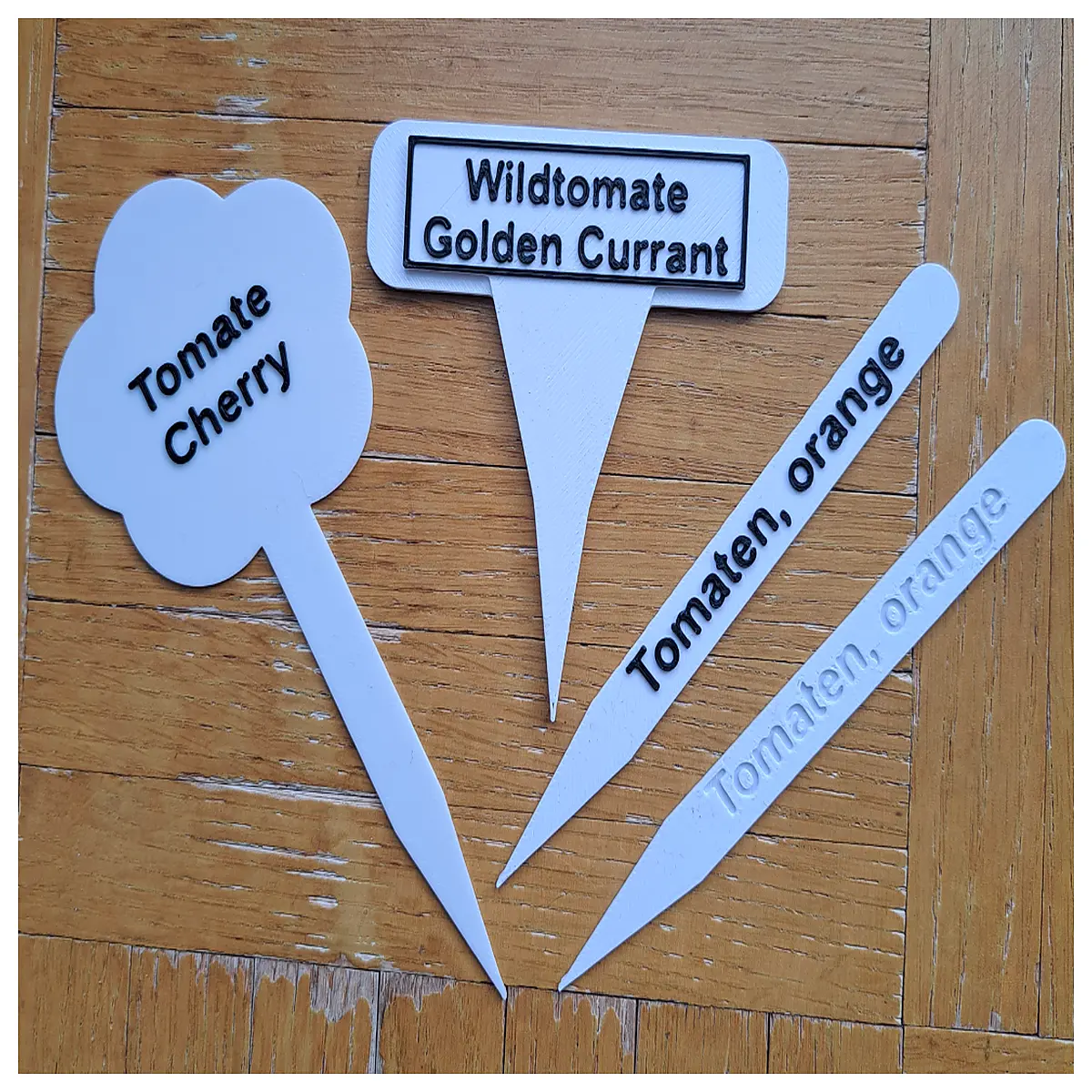 custom engraved metal plant markers stakes for garden herb vegetable labeling tags with clip