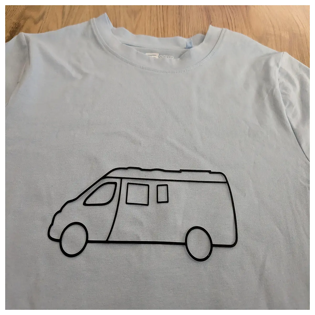 Camping Van T Shirt Print Outdoor Adventure Tee Camping Gear Car Theme Design Outdoor Activewear