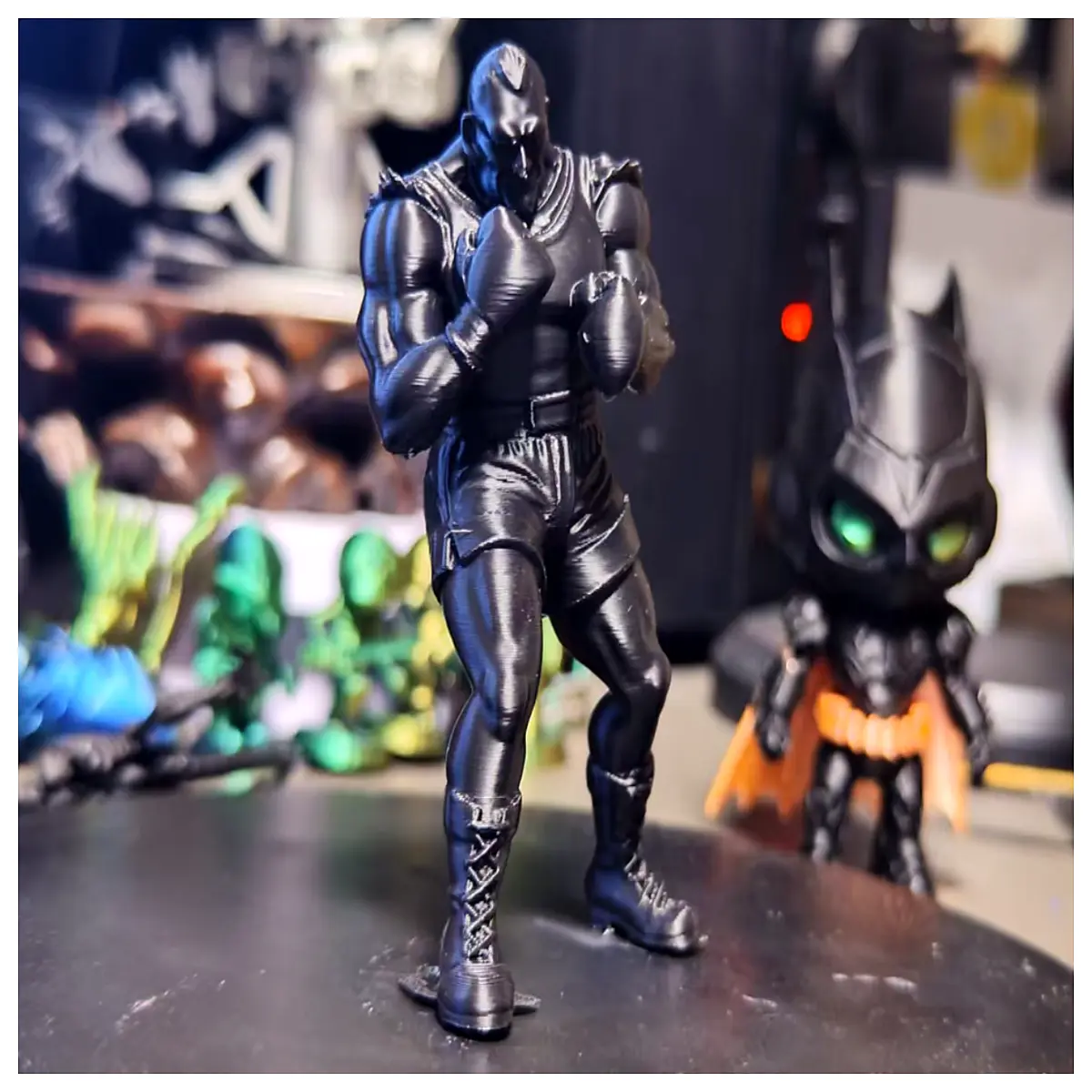 Bison Action Figure Battle Toy Character Roleplay Collectible Game Accessories Action Figure