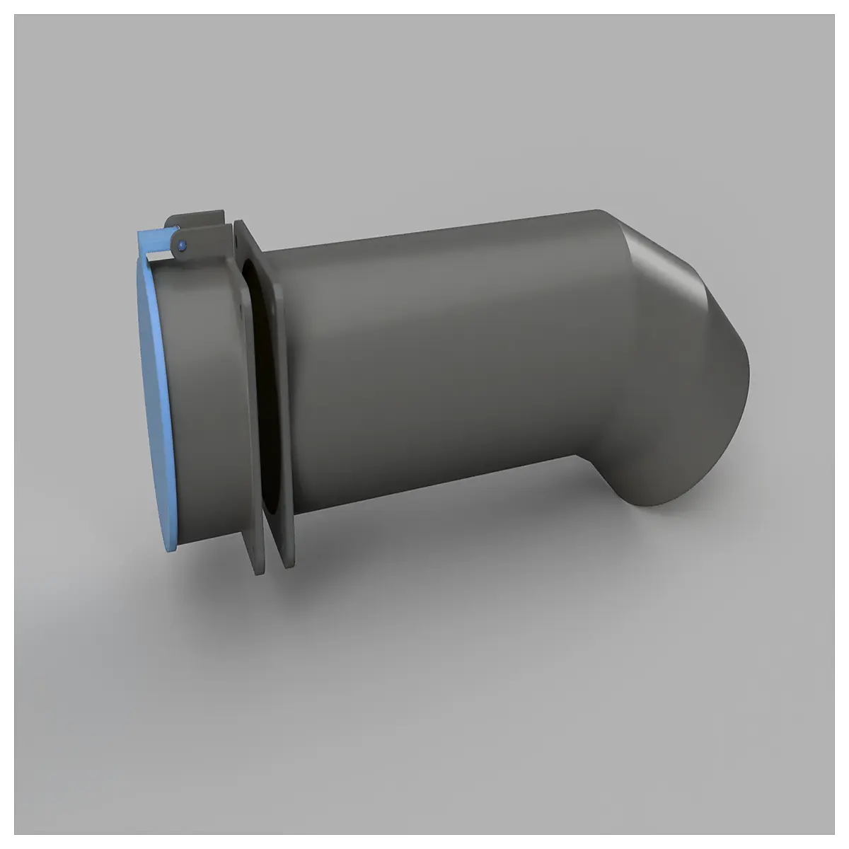 Automatic Valve Ventilation System 60mm Duct Fittings Airflow Control HVAC Accessories