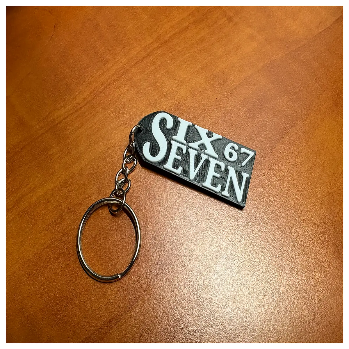 67 Keychain Car Decoration Accessory Car Key Holder Automotive Personalized Ornament Keychains Car Accessories Auto Keyring