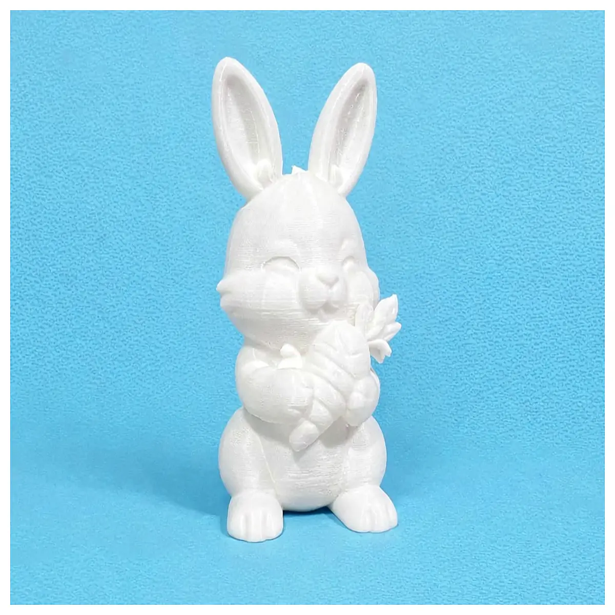 Easter Bunny Decoration Cute Carrot Rabbit Toy Easter Display Festive Gift