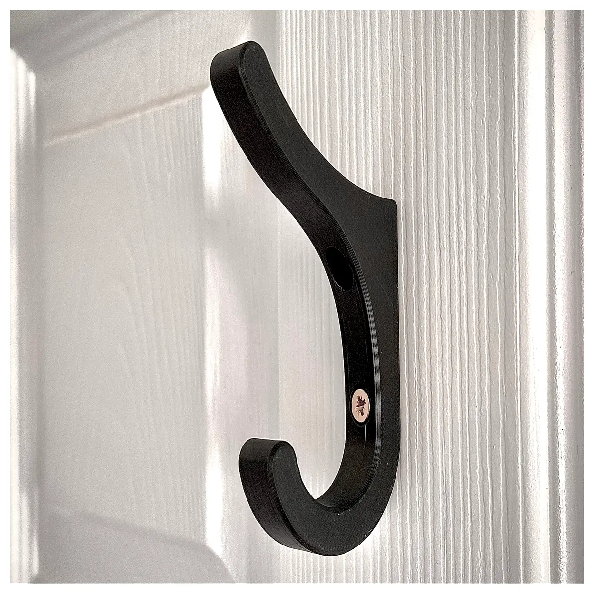 double hook wall mount coat rack for entryway hallway bedroom door back of space saving hanger organizer