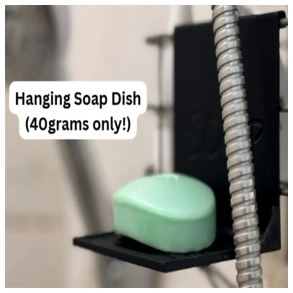 Shower Tray Holder Shelf Bathroom Organizer Soap Dispenser Wall Mount Kitchen Sink Storage Modern Minimalist