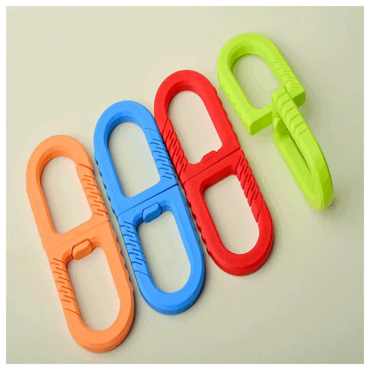 8 Sided Carabiner Printed Adjustable Parts Outdoor Sport Accessories Climbing Gear Carabiner Replacement Fitness Components