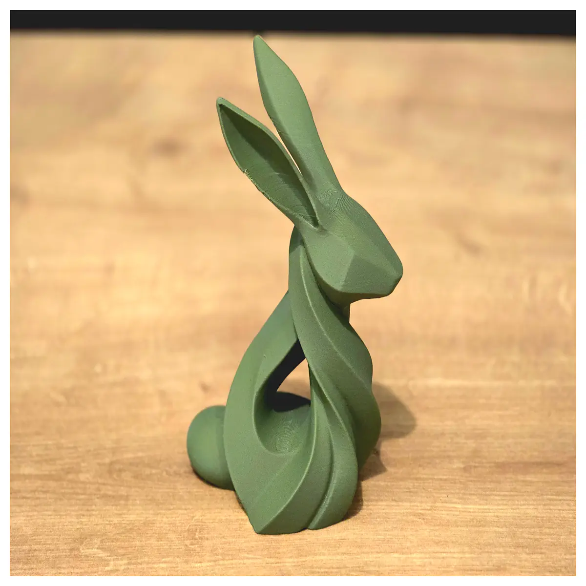 Modern Rotating Easter Bunny Decoration Minimalist Festive Decor Easter Egg Decoration Easter Gift Spring Decoration Item