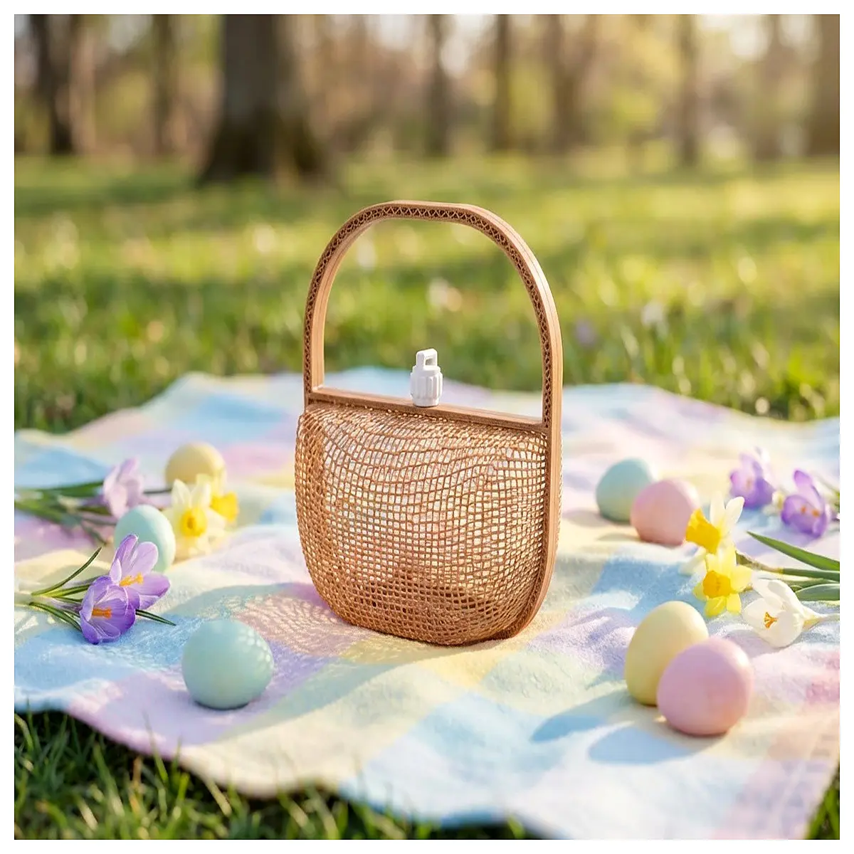 Hot Molded Closed Basket Container Baking Cake Making Food Container Baking Supplies Kitchen Tools