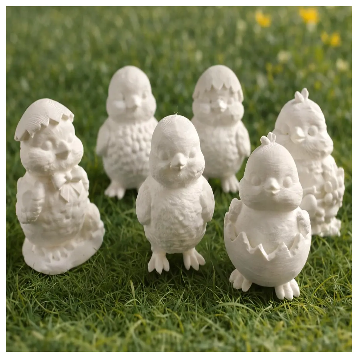 Mini Resurrection Chicken Model Toy Decoration Easter Gift Children s Toy Festive Decorations