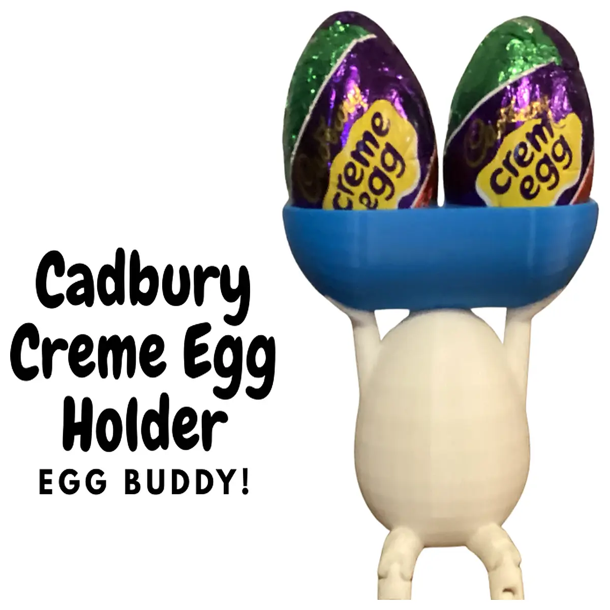Jibrelie Cream Egg Holder Chocolate Companion Dessert Support Cake Decoration Accessory for Holidays