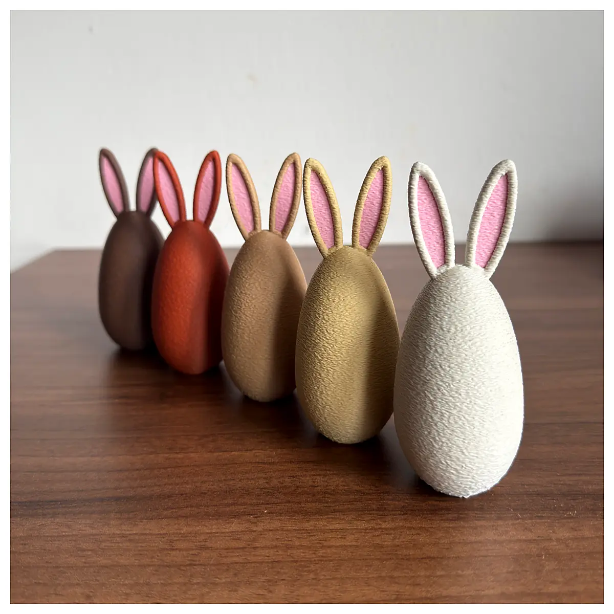 cute bunny ear egg shape silicone for cake decorating chocolate jelly soap making kitchen baking tools