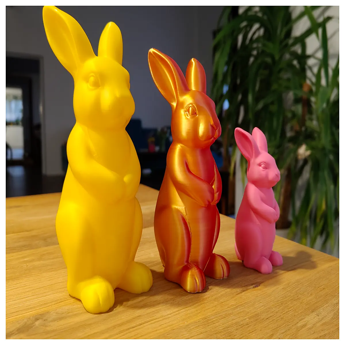 Elegant Resurrection Bunny Standless Easter Decoration Bunny Toy Holiday Gift Cute Figurine