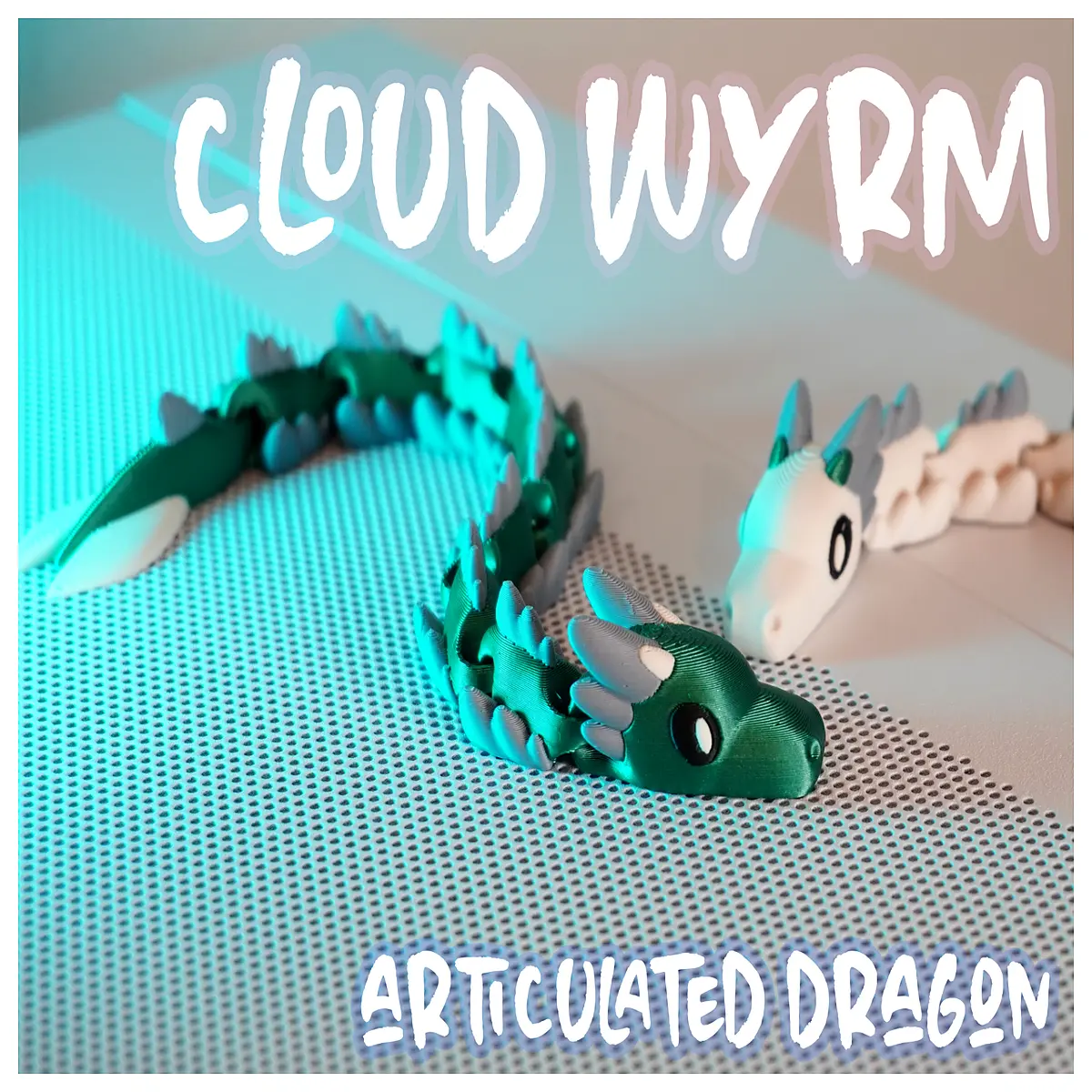 Cloud Dragon Toy Model Movable Joint Dinosaur Figure Kids Birthday Gift Dinosaur Collection Realistic Dinosaur Role Play