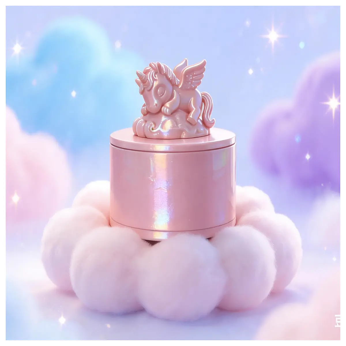 Cute Pegasus Toy Storage Box Girl s Animal Organizer Kids Toy Storage Accessories