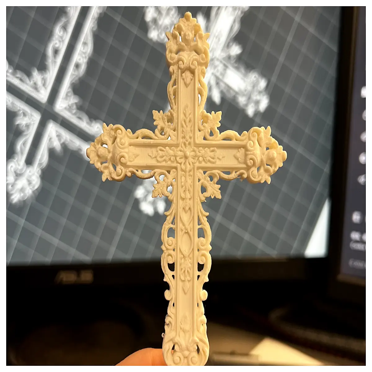 Classic Elegant Cross Decor Ornament Religious Art Gift Collection Jesus Christ Bible Prayer