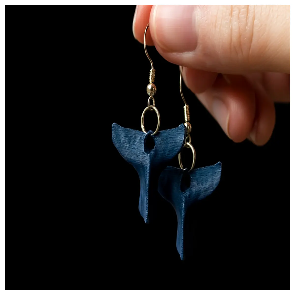 whale tail earrings dangle jewelry for women boho beach style