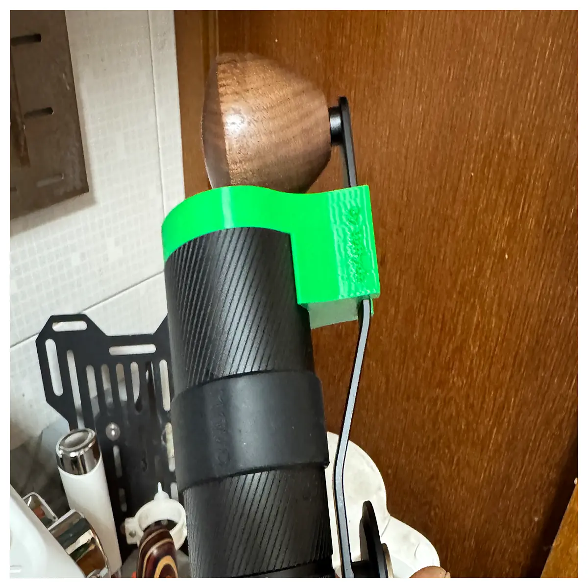 mavo handle holder for coffee grinder adapter accessory