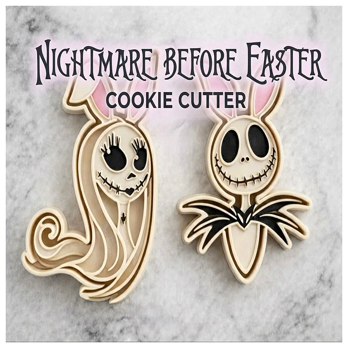 Easter Bunny Cookie Molds DIY Baking Tools Easter Decoration Cute Cookie Shapes Kids Toy Easter Gift