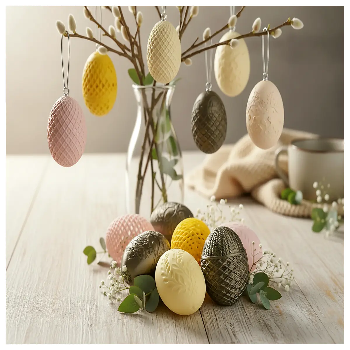 Easter Egg Collection V2 Creative Egg Decorations Kids Gift Easter Event Holiday Decor