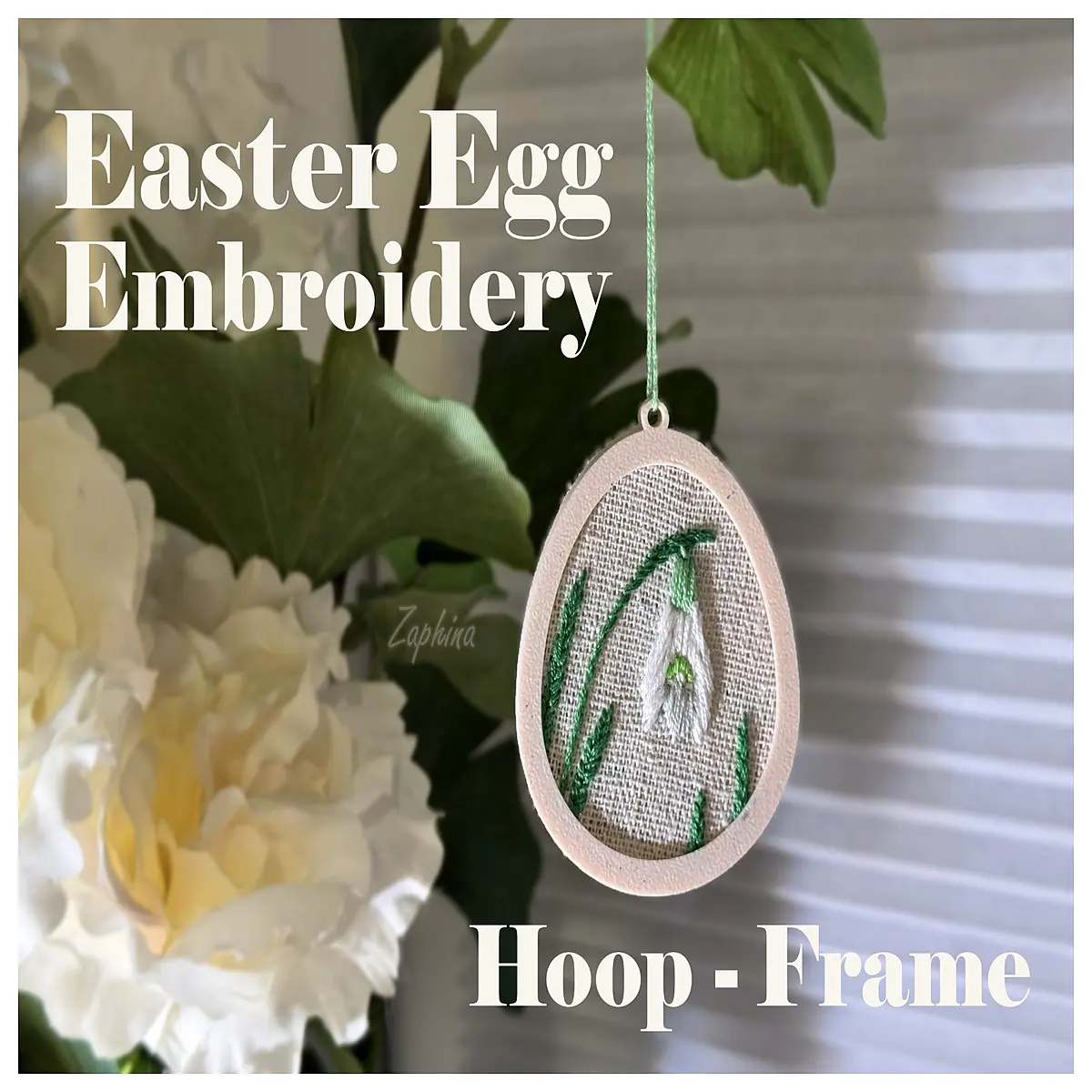 easter egg embroidery hoop wall art spring home decor farmhouse rustic hanging basket frame for nursery baby shower gift
