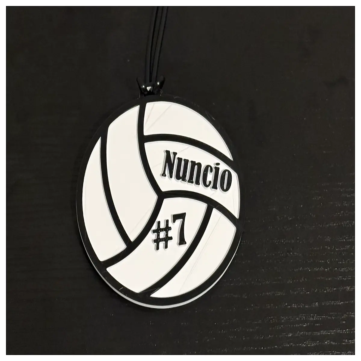 cute volleyball bag charm keychain for gym bag sports gear luggage tag personalized volleyball player gift accessories